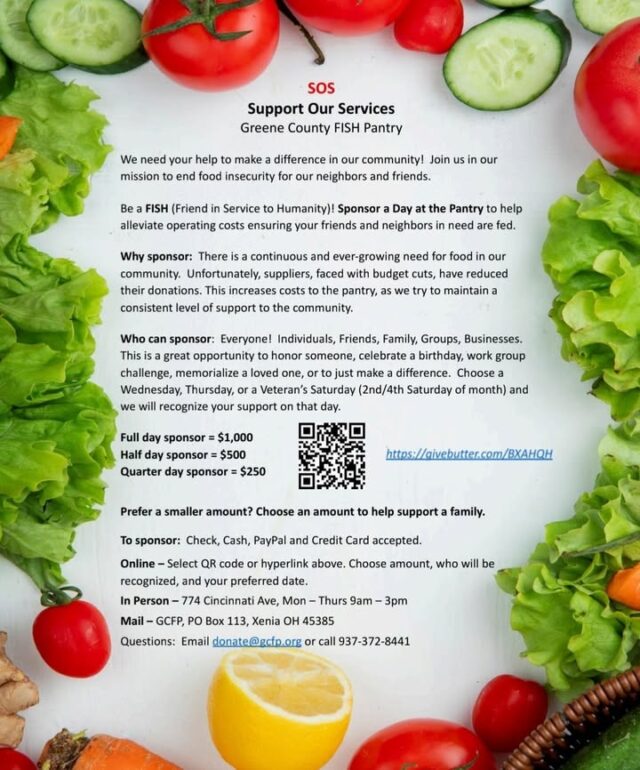 ✨ Join Us in Spreading Light & Love This Holiday Season! ✨

On Monday, December 1st, Clifton Mill is honored to partner with the Greene County Commissioners in support of the Greene County FISH Pantry.

The Commissioners will help us flip the switch on the Legendary Lights of Clifton Mill, and a portion of the proceeds from the gate that evening will be donated directly to the FISH Pantry—an organization serving over 1,100 families in Greene County every month.

The mission of the Greene County FISH Pantry is simple but powerful: to alleviate hunger and need within Greene County by acquiring and distributing food and care items to those in need. Unconditional love for our fellow man is the value at the core of the mission of FISH.

💛 “Unconditional love, or charity, always brings about good — it never fails.”

We will also be collecting non-perishable food items at the gate to help stock the pantry’s shelves during this high-need season.

🛒 Items Currently in High Demand at the Pantry
If you’d like to donate, here are some much-needed items:
◾️Canned meats (chicken, tuna, salmon)
◾️Peanut butter & jelly
◾️Pasta & pasta sauce (no glass jars)
◾️Green Beans
◾️Cereal & oatmeal

🎄 Come enjoy the magic of the lights and help shine hope into our community.
Every donation—big or small—makes a meaningful difference.

We hope to see you there! ✨