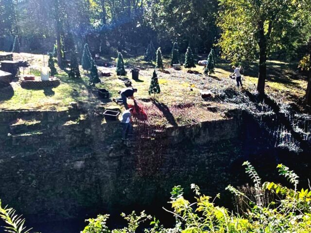 ✨ Our crew has made A LOT of progress over the last week on the Waterfall of Lights along the gorge! 💡🌲

Take a close look… 👀
How many crew members can you spot working in between the forest and reindeer that are part of the Covered Bridge Light Show? 🦌🌲✨

The Legendary Lights of Clifton Mill are coming to life, one light at a time! ❤️💚
Opening Night is Friday, November 27, 2026! 🎄✨

https://cliftonmill.com/christmas-lights/